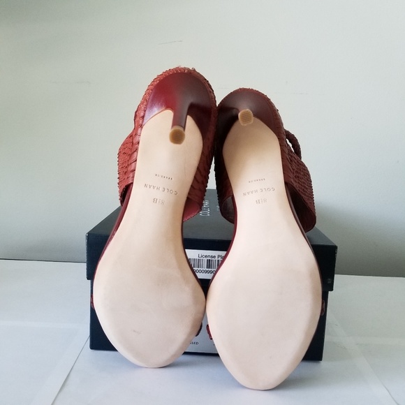 Cole Haan License Plate Lise Sandal (8.5) - Picture 3 of 5